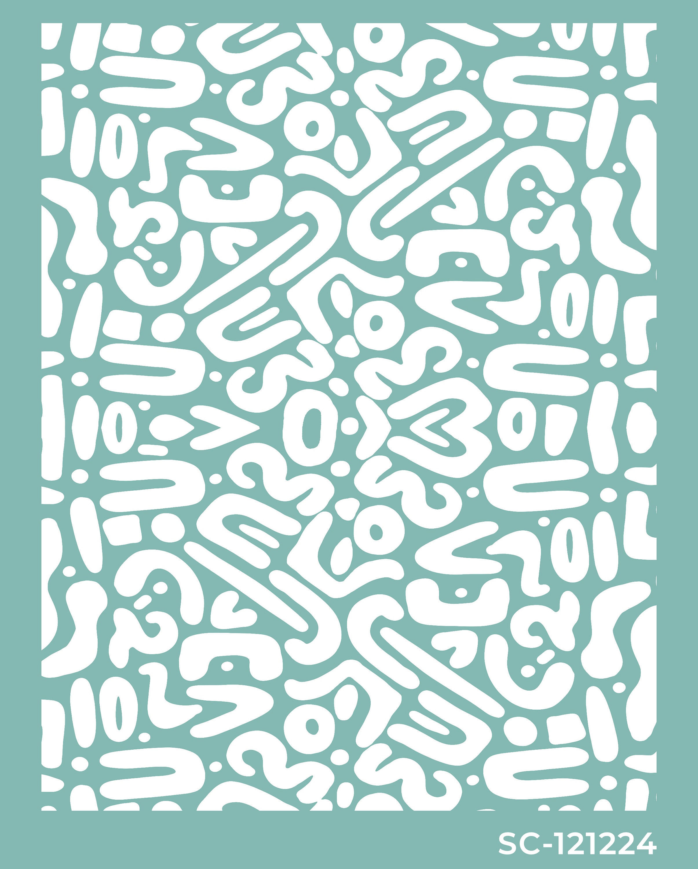 CLAYPARADE Silk Screen SC-121224 Matisse Style Abstract Silk - Etsy