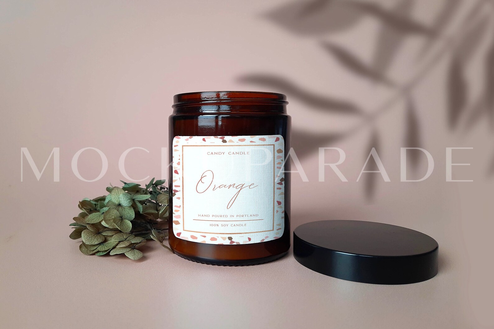 Download Candle Label Mockup Soy Candle Label Mockup Mockup with | Etsy