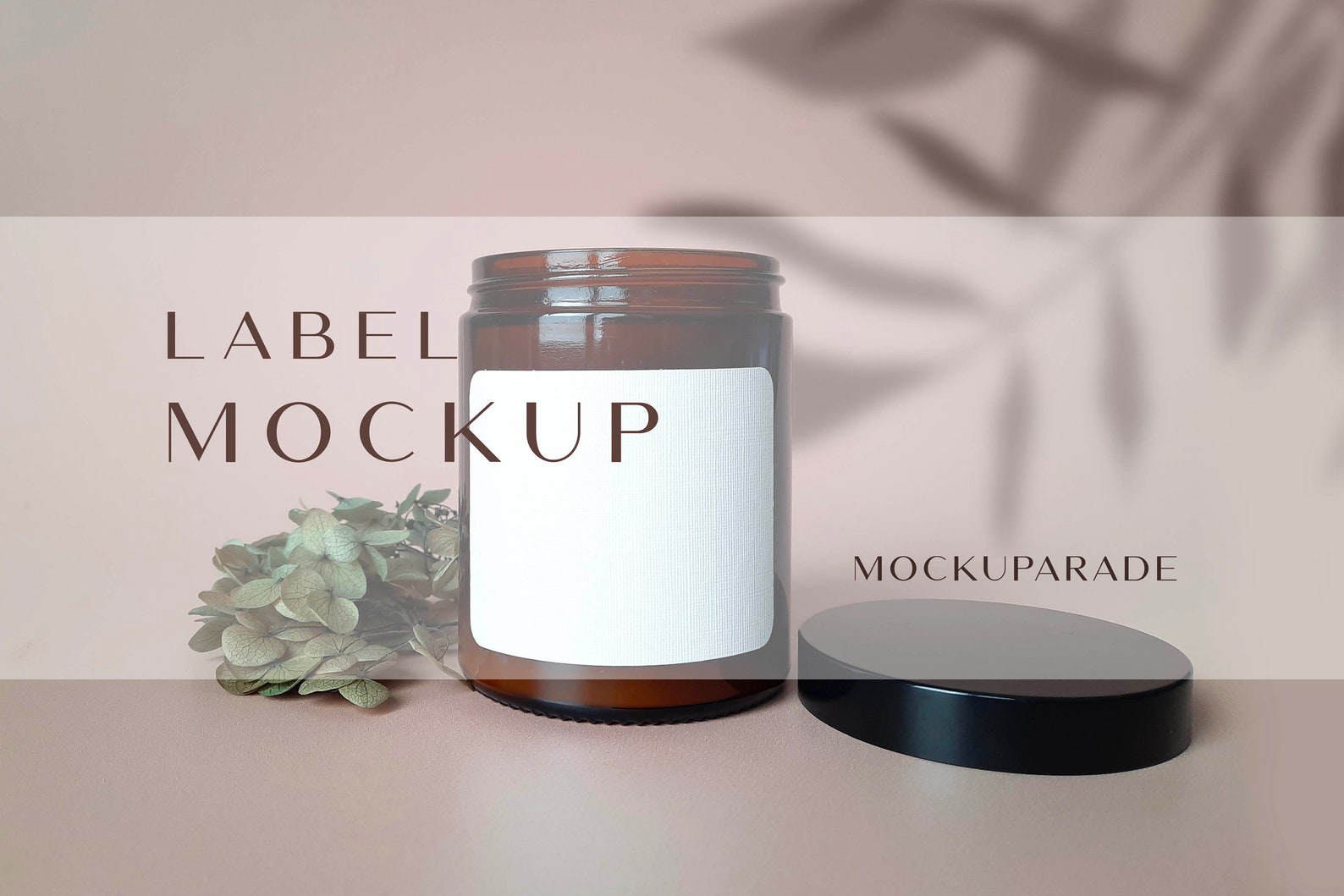 Download Candle Label Mockup Soy Candle Label Mockup Mockup with | Etsy