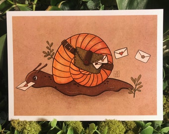 Snail Mail Mini Print