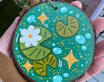 Lily Pad Ornament/Wall Hanging