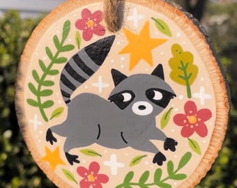 Spring Critters Folk Art Wall Hanging