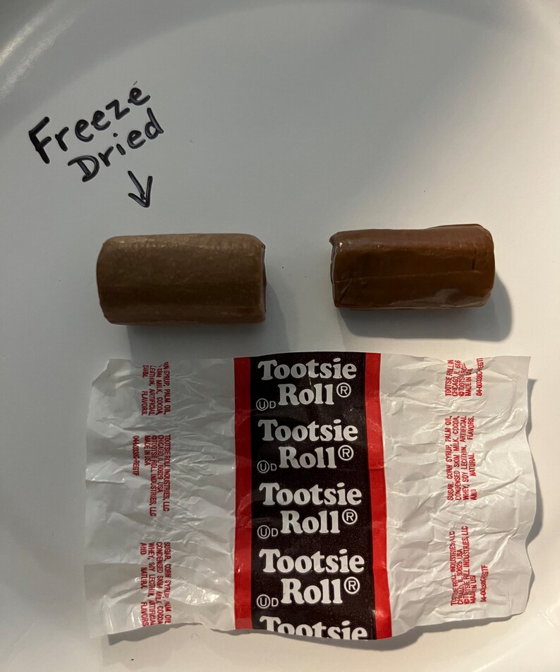 Freeze Dried Tootsie Rolls Etsy