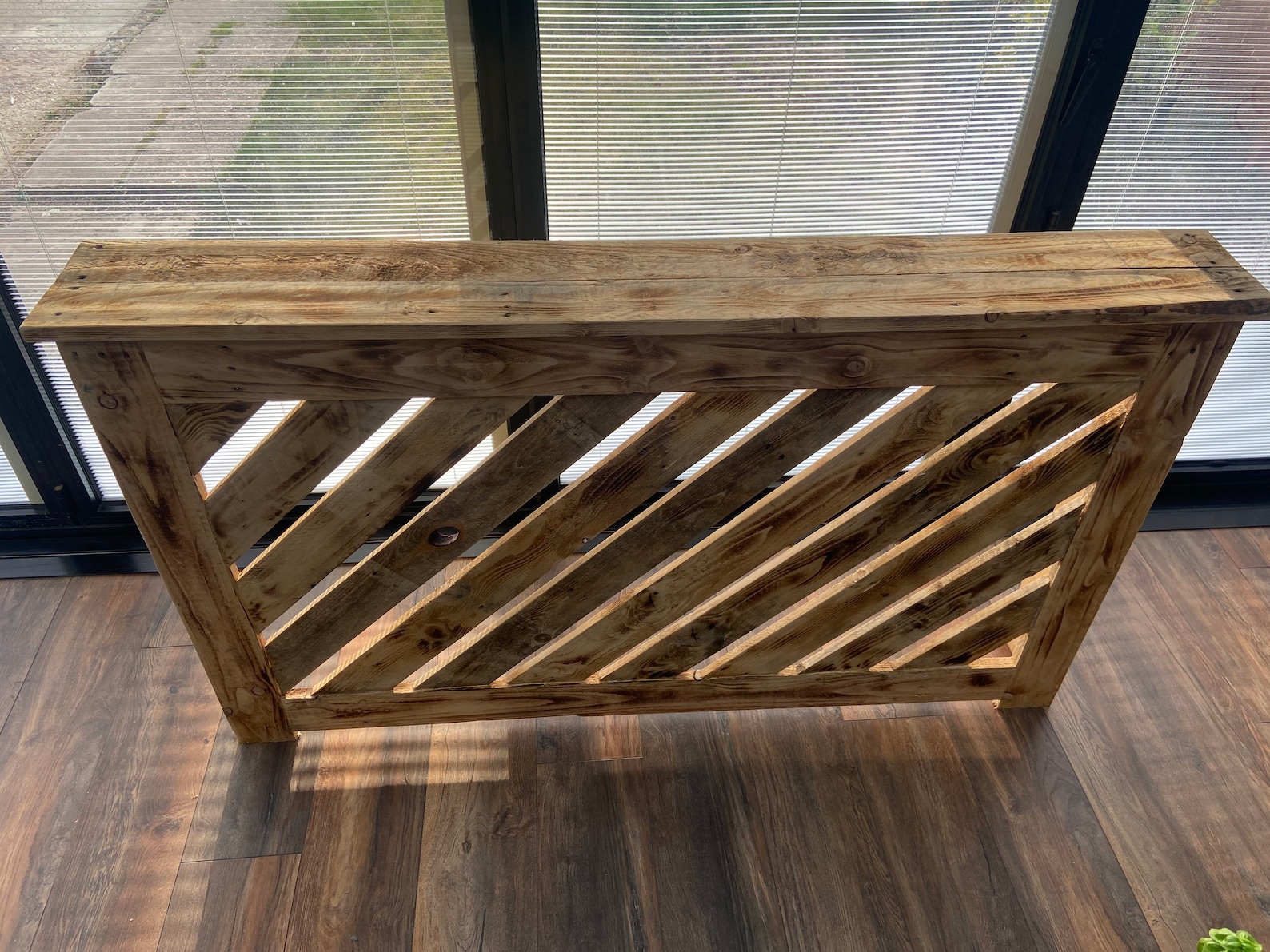 Custom made rustic radiator cover Etsy