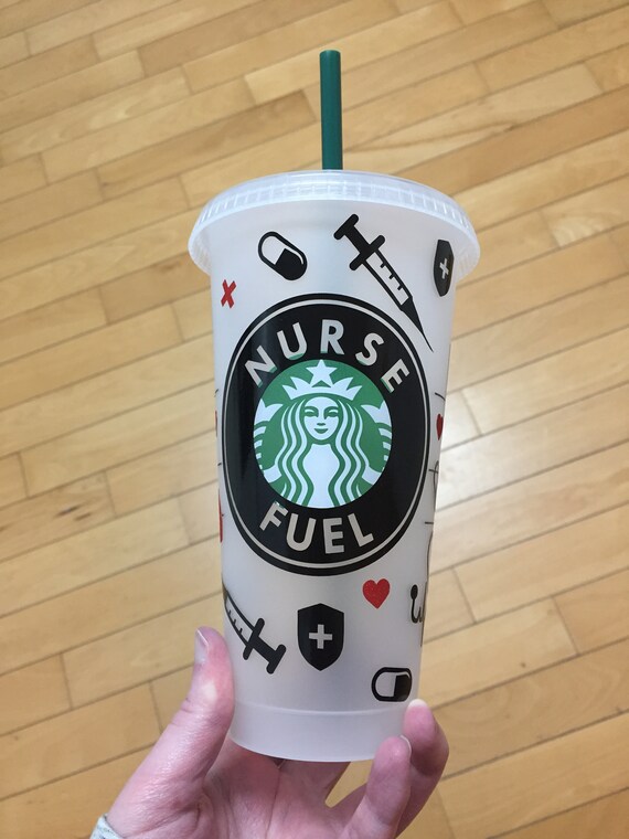Nurse Starbucks Cup. Healthcare Worker Tumbler. Nurse Fuel Etsy