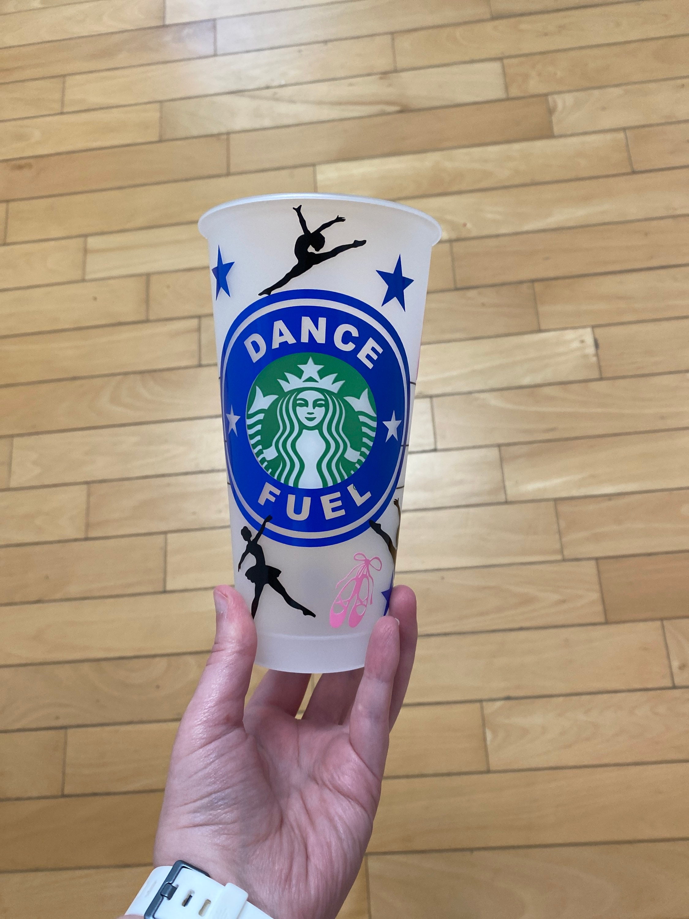 Dance Starbucks Cup Dance Cup Dancer Starbuck Cup Dance Etsy