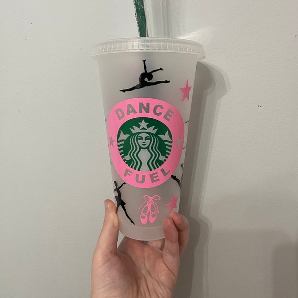 Dance Starbucks Cup| Dance Cup| Dancer Starbuck Cup| Dance Cold Cup| Dance lover| Dance Team| Christmas Gift| Dance Gift| Dance Fuel
