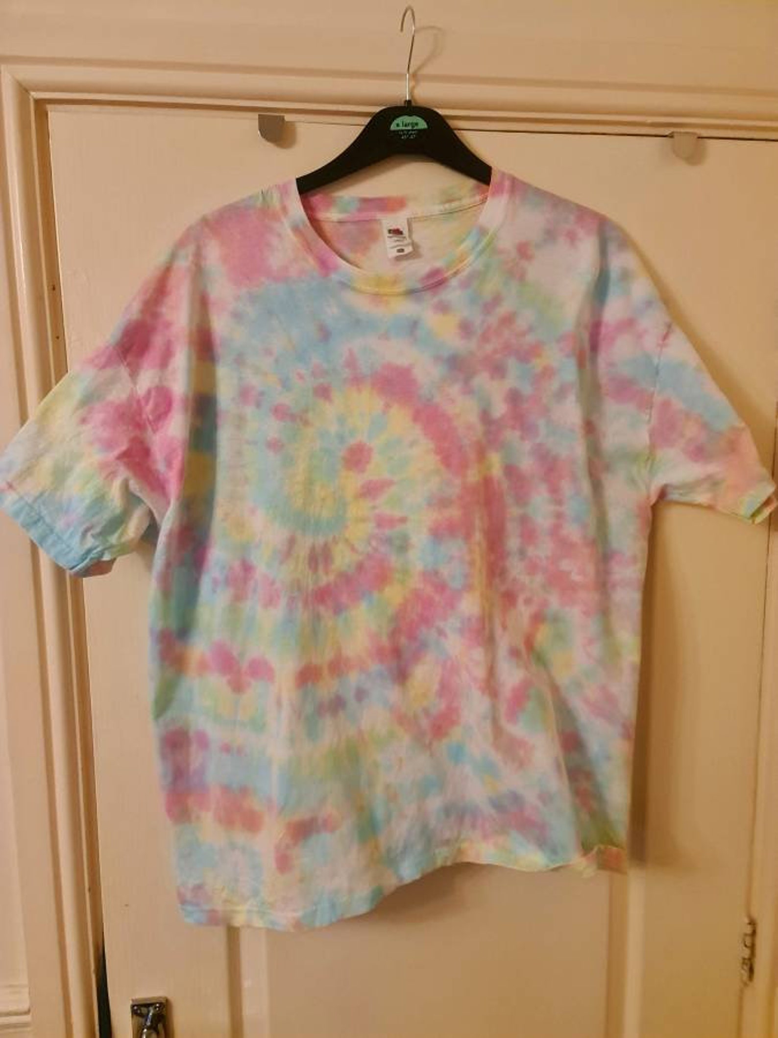 Tie Dyed TShirt Pastell XXL Erwachsene Unisex Verkäufer Etsy.de
