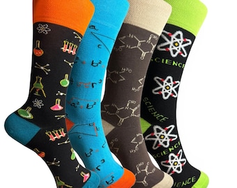 Science Socks | Fun Socks | Trendy Socks | Unique Socks | Cotton Socks | Math Socks | Unisex Socks | Casual Socks | Turkish Imported