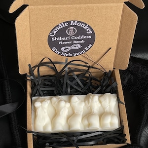 Shibari Goddess Wax Melt Snap Bar • Sexy Bondage-Inspired • Soy Blend • 70+ Scents • Eco Gift Set • Free UK Post