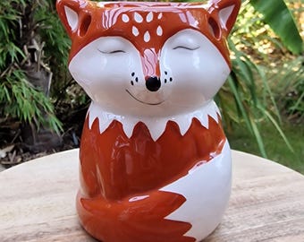 Foxy Wax Melter – Cute Cosy Autumn Home Décor Fox Wax Melt Burner–Free UK Shipping