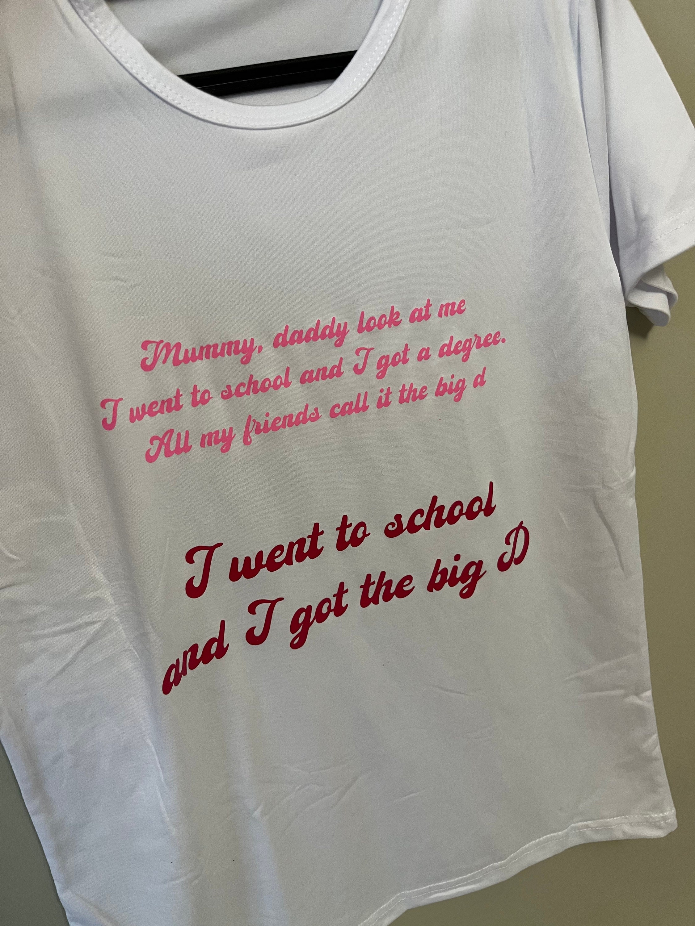 Wet Leg Chaise Longue Lyrics T Shirt Womens Etsy UK