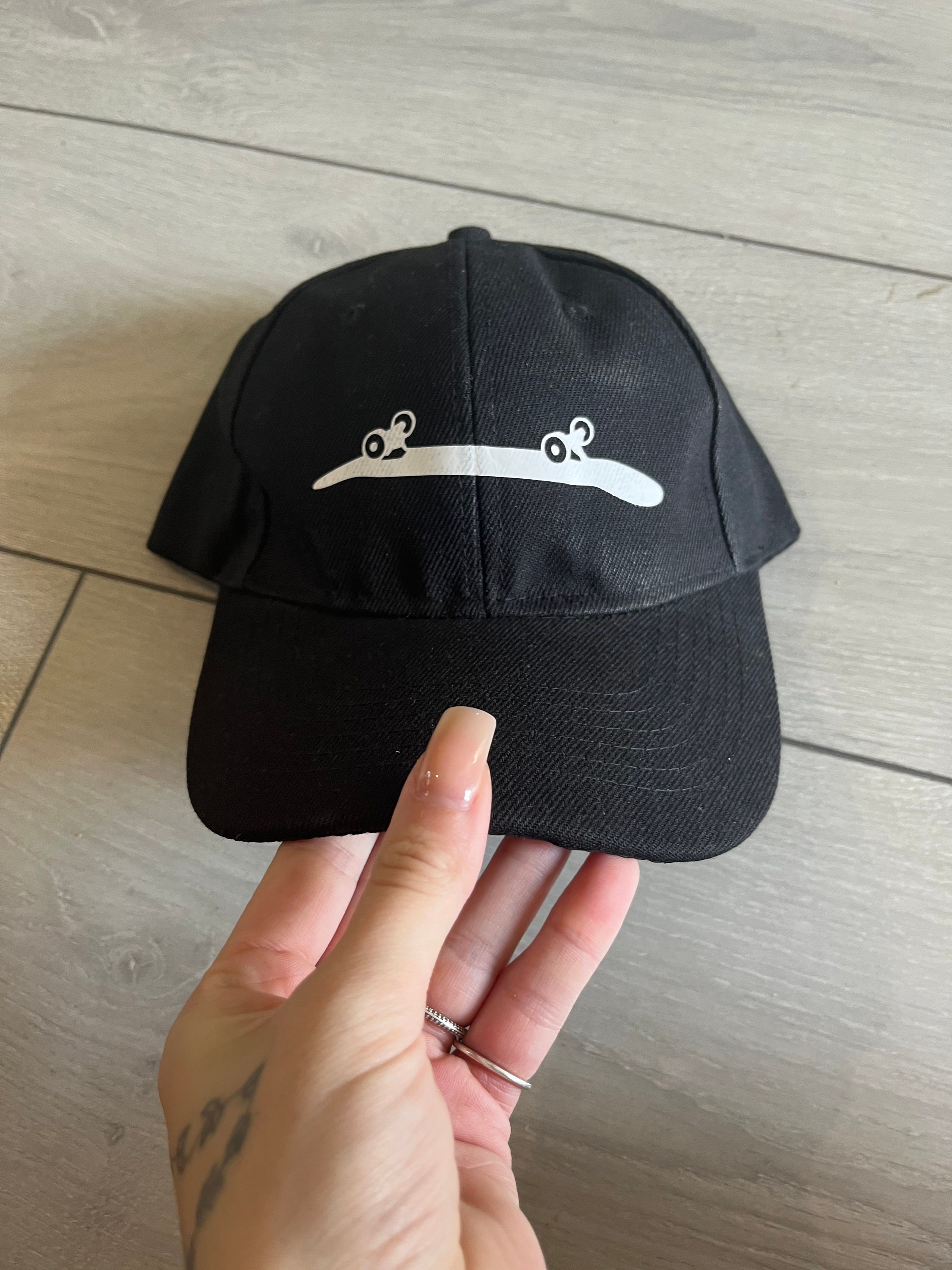 Skateboarding Kids Baseball Hat