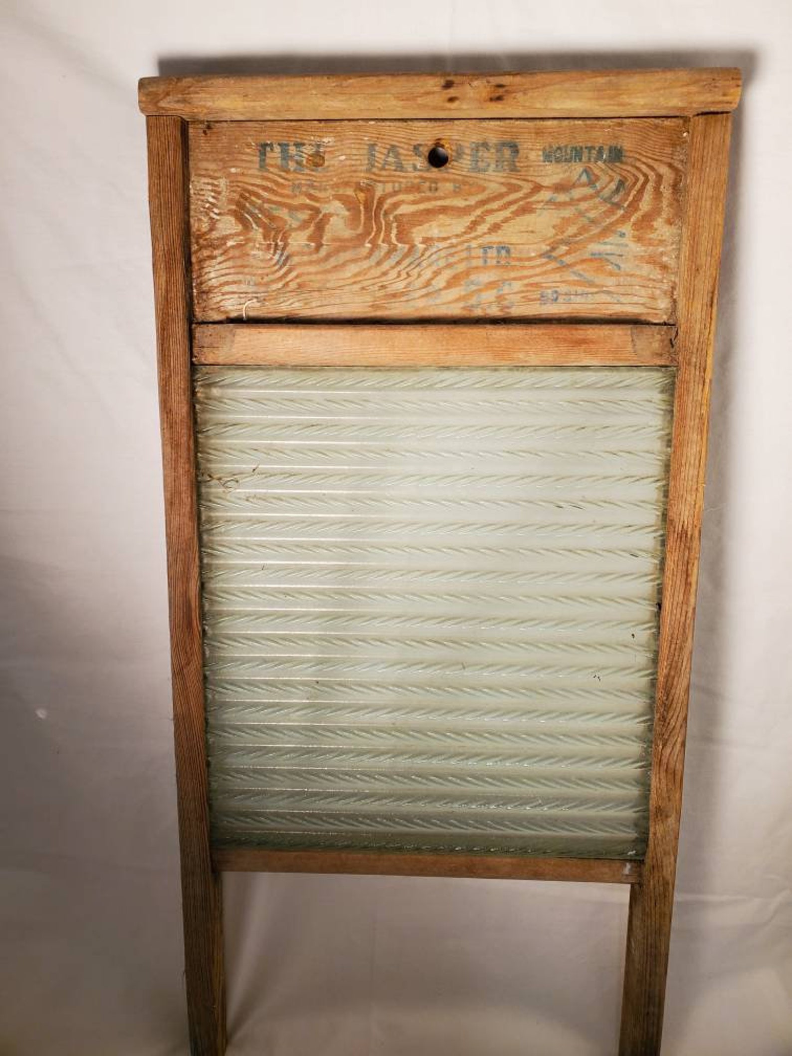 The Jasper Washboard Wooden With Glass Vancouver B.C Rustic Etsy Canada
