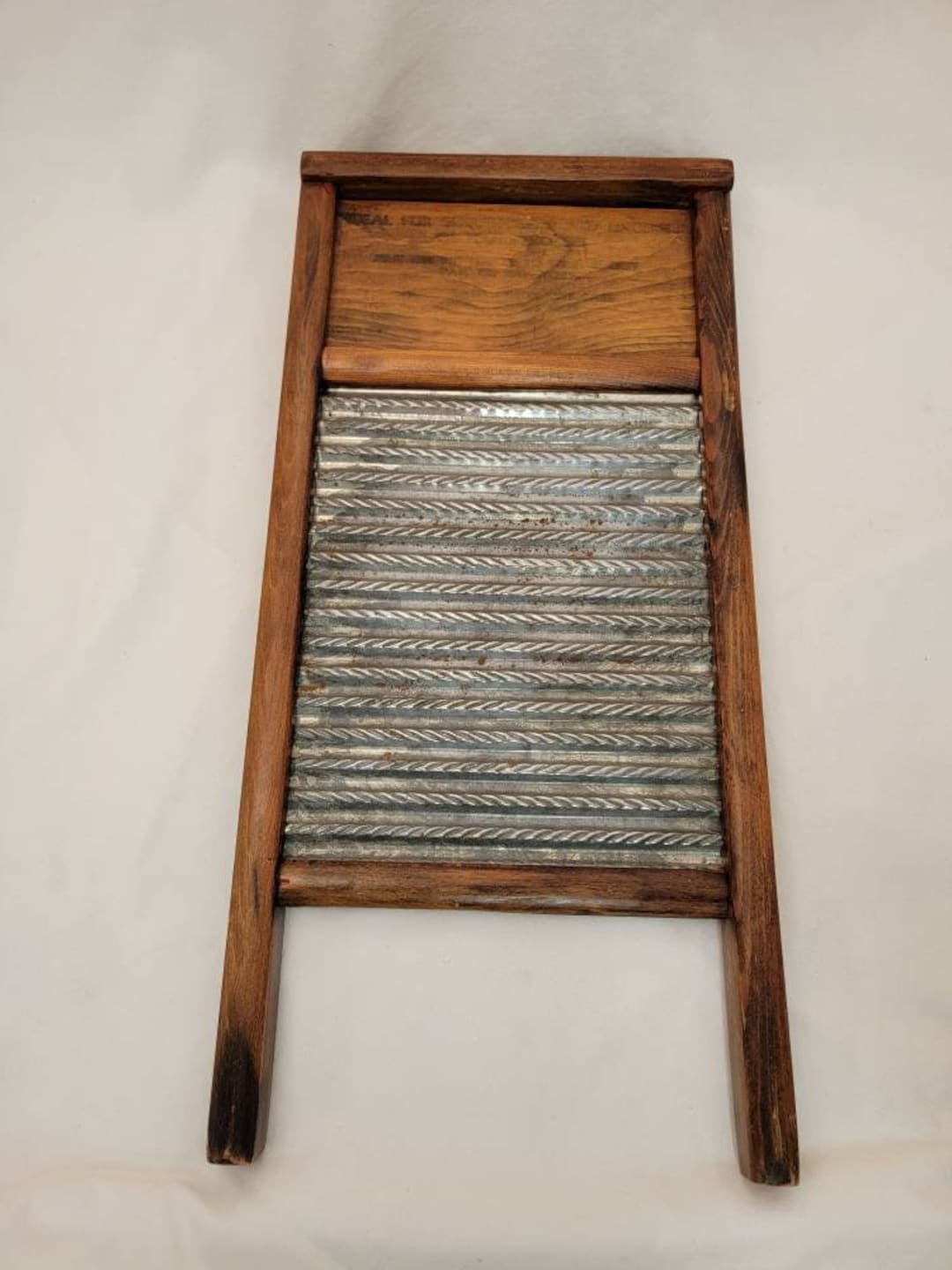 Small Vintage Washboard, Retro Laundry, Old Time Washing, 18 Inches Etsy