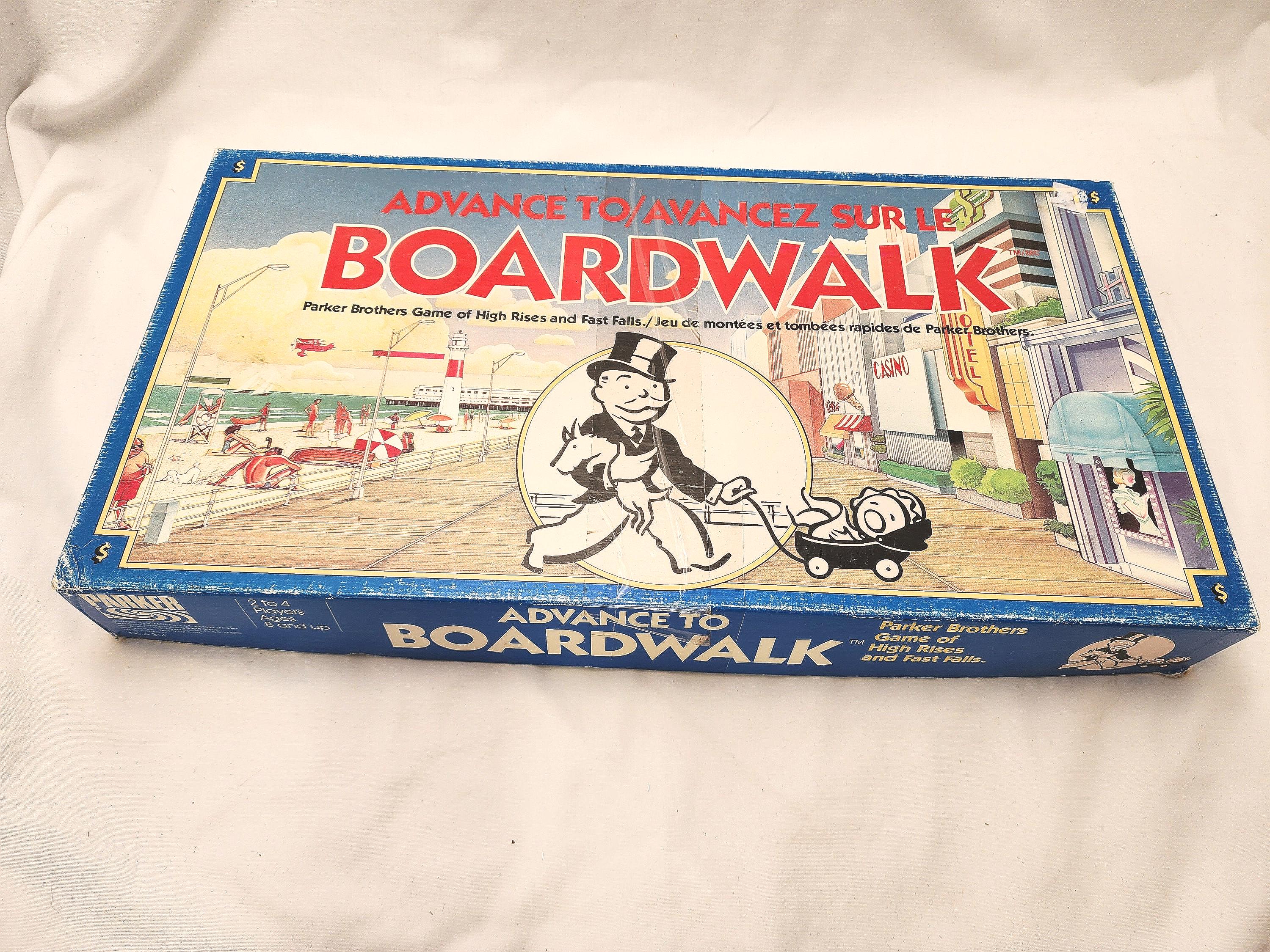 Advance to Boardwalk Board Game - Etsy Canada
