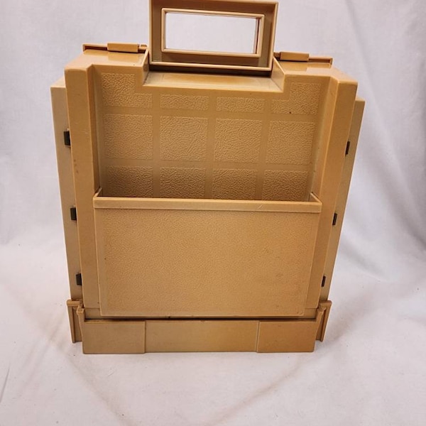 1980's Foldout Sewing Notions Box