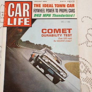 Car life magazine January 1964