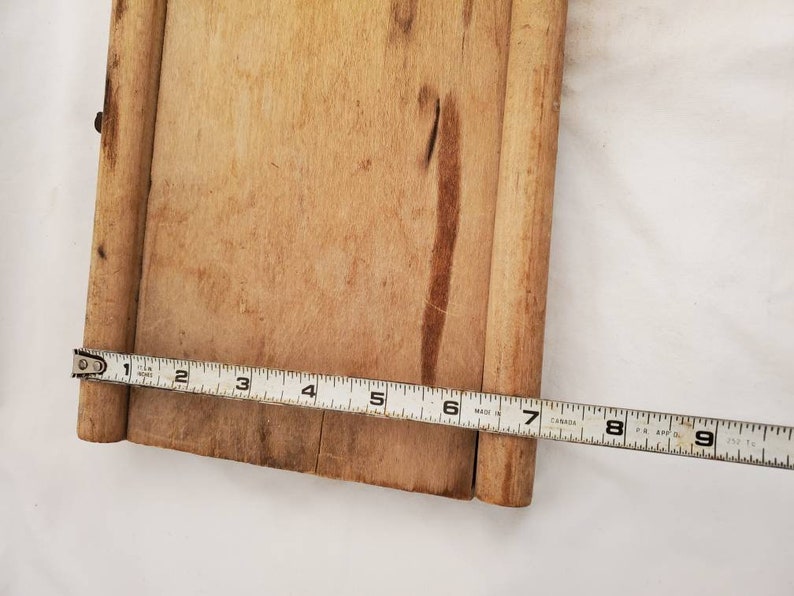 Vintage Sauerkraut, Cabbage Cutter, Kraut Mandolin, Wood Slicer