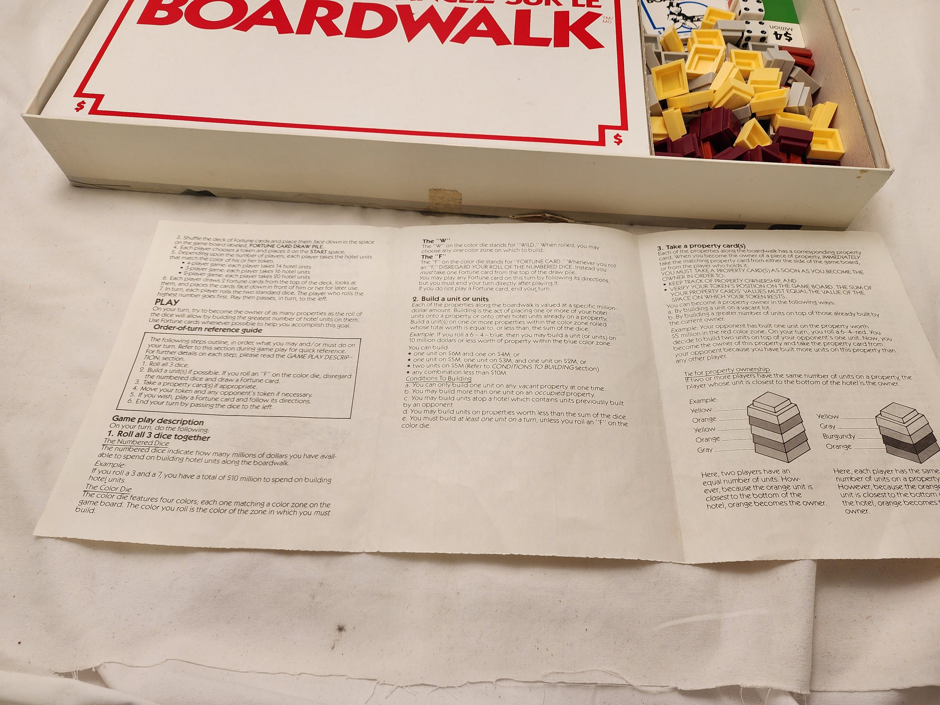 Advance to Boardwalk Game, Board Game, Monopoly Spin-off - Etsy