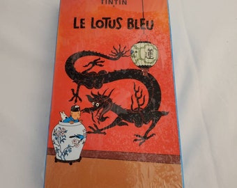 le lotus bleu vhs tape unopened in French