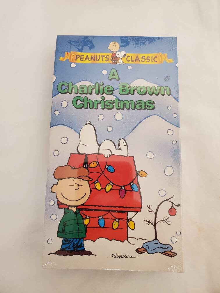 A Charlie Brown Christmas VHS 1996, Peanuts Classic Christmas, Charlie