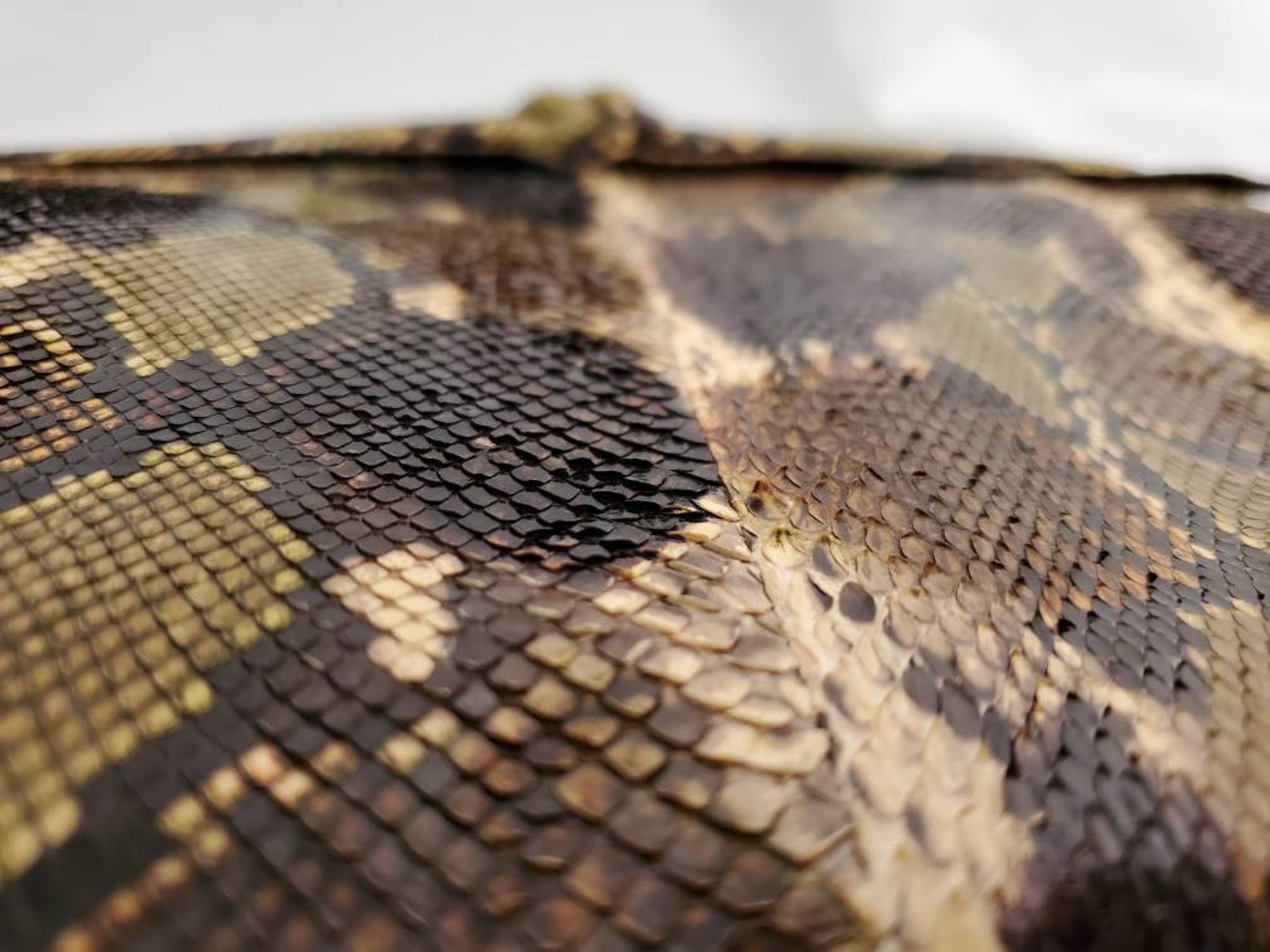 Bolsos vintage de piel de serpiente