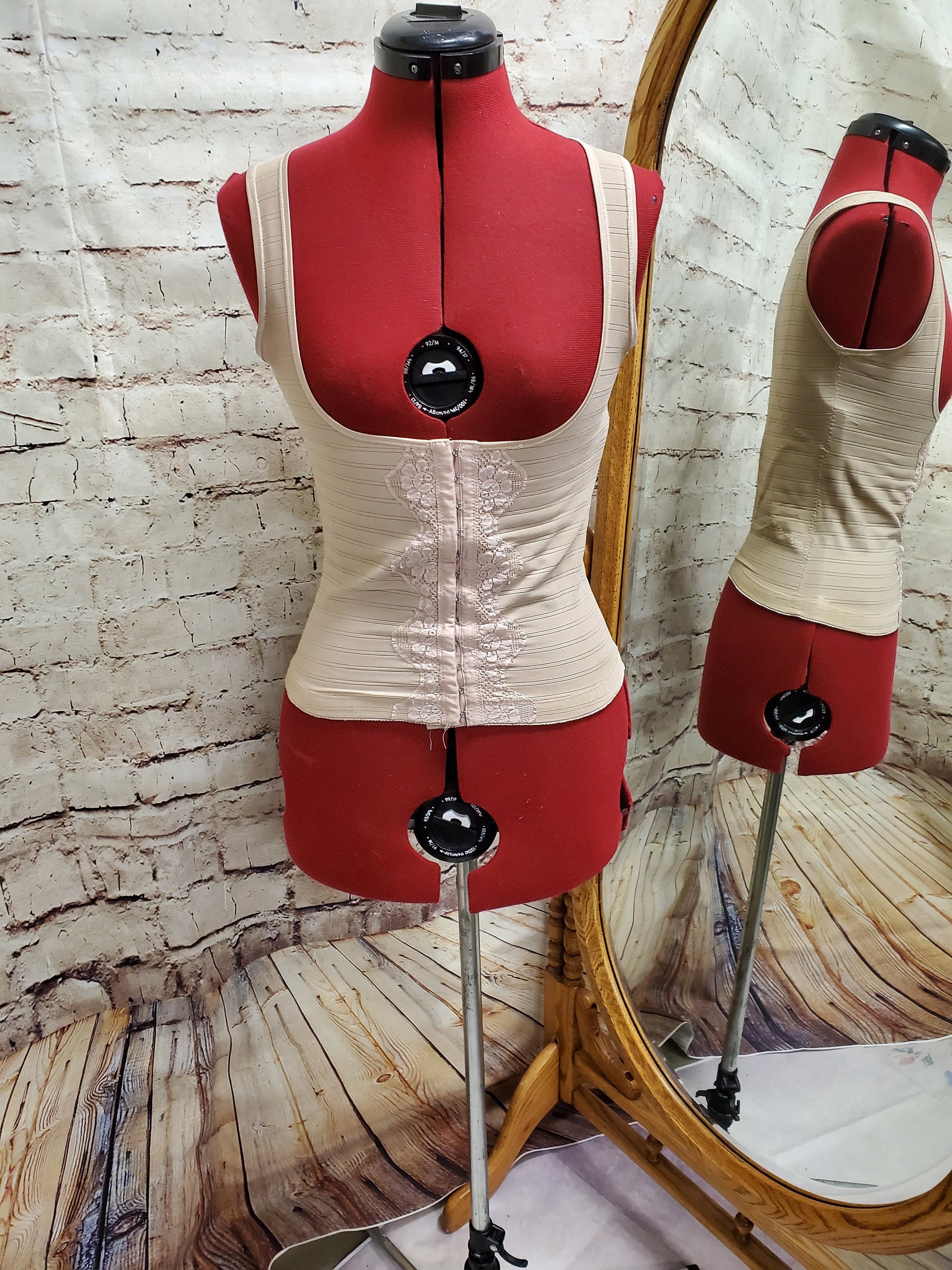 Vintage Under Bust Foundation Garment, Waist Slimmer Etsy