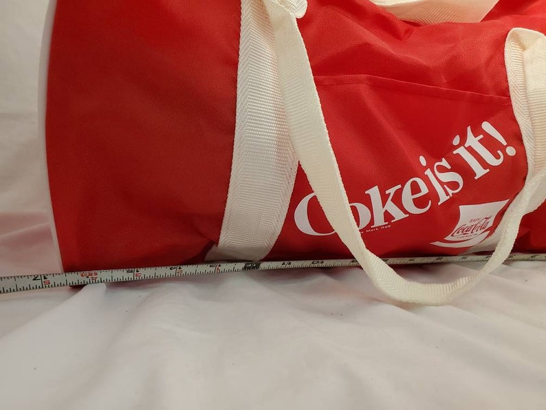 Vintage Coke Duffle Bag 90s Vintage Sport Gym Bag - Etsy