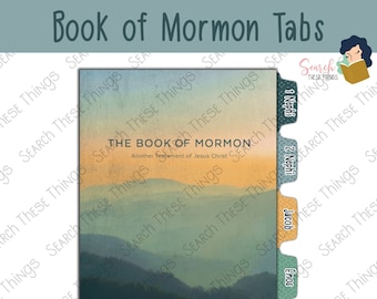 DIGITAL - Book of Mormon Compass Arrow Tabs