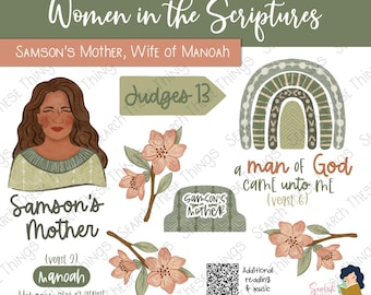 DIGITAL - Women in the Scriptures Series - Old Testament - Samsons' Mother, Wife of Manoah