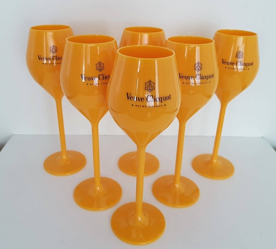 Acrylic champagne glasses deals