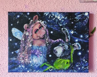 Miss Piggy and Kermit Scene