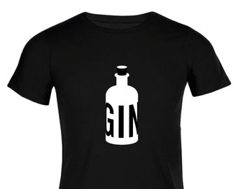 T-Shirt GIn Bottle 1