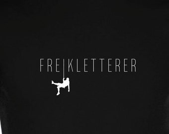 T-Shirt - Freikletterer/Freeclimbing DE/EN