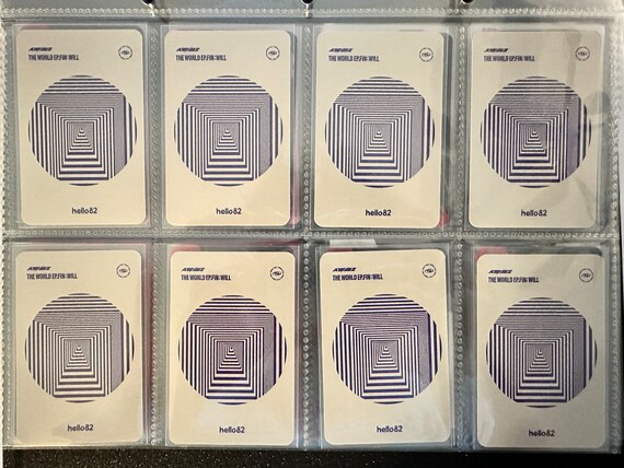 Ateez Hello82 LA Fansign the World Fin PC Sets - Etsy