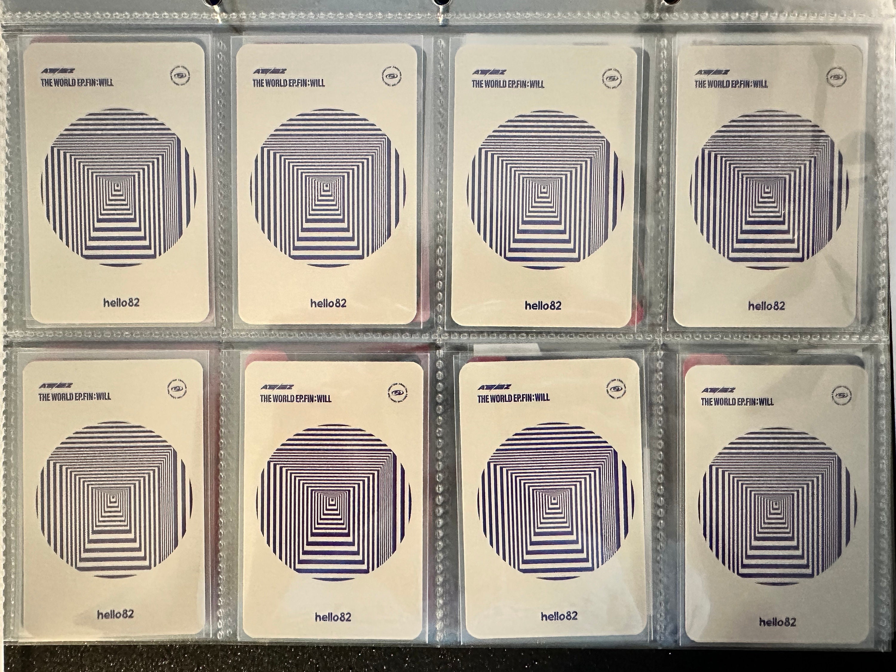 Ateez Hello82 LA Fansign the World Fin PC Sets - Etsy