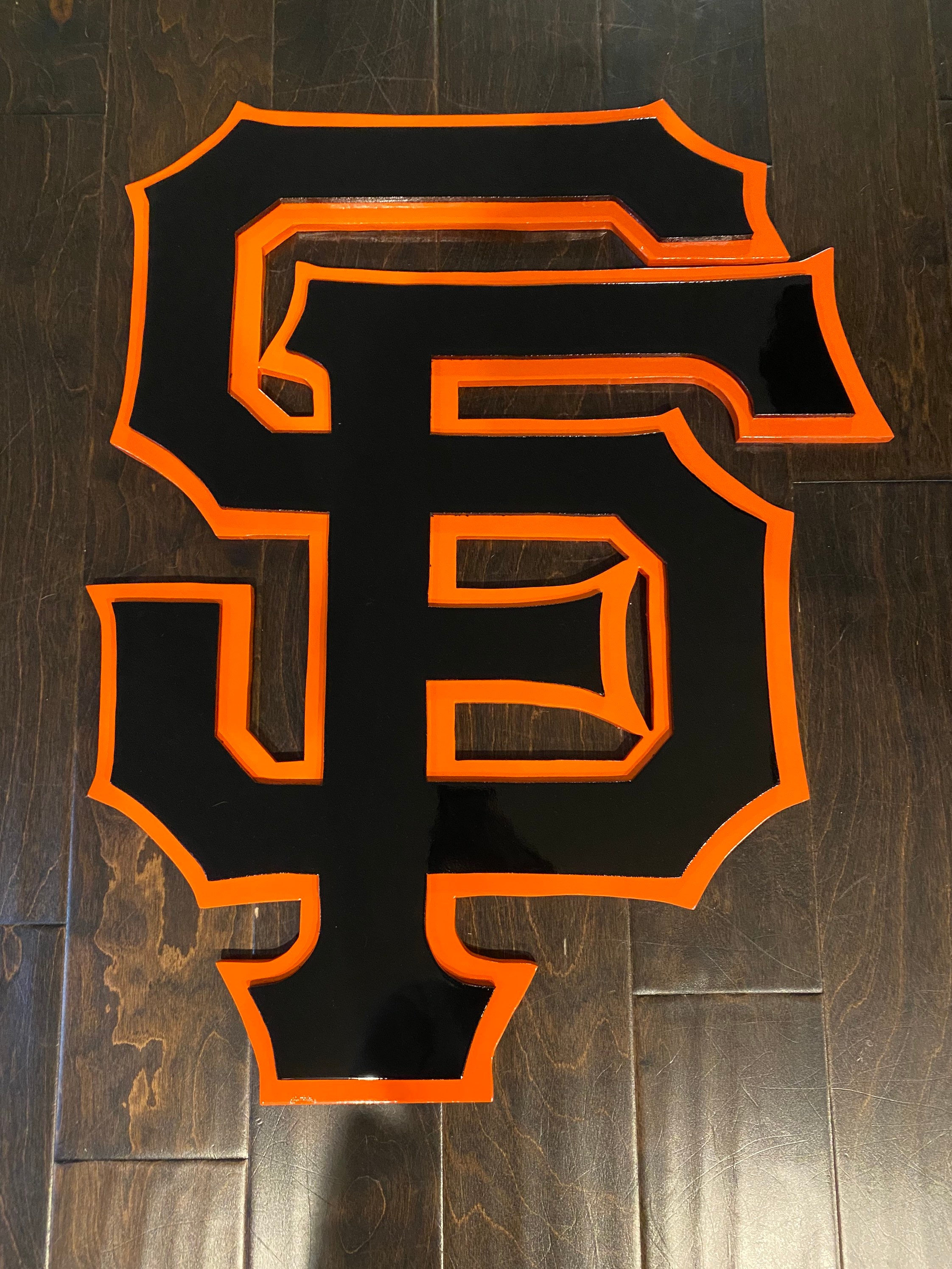 Fanion Vintage San Francisco Giants Années 60 - Logo G.G., Pont 30, Original MLB