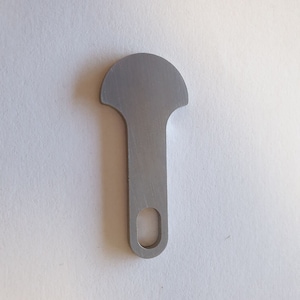 5x Stainless steel Shopping Trolley release key