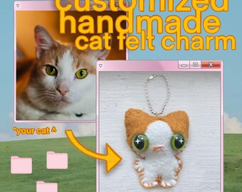 Handmade Kitty Charm