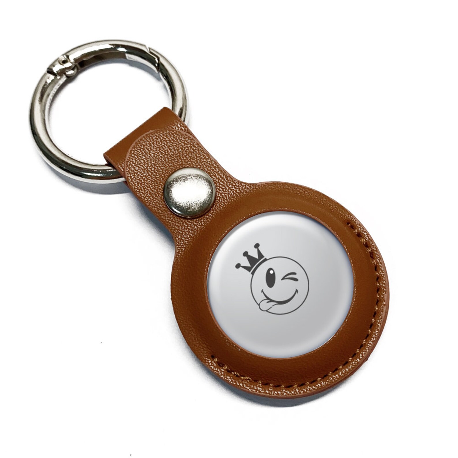 Personalized Name AirTag Case Keychain Monogrammed Engraving Etsy