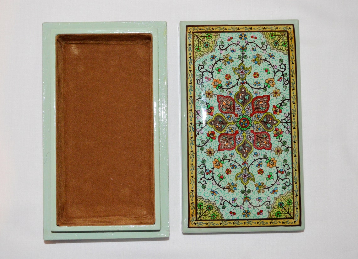 Kashankashmiri papier mache papier mache of kashmir gift Etsy