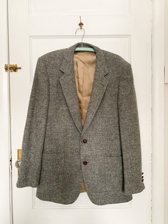 Mens Vintage Wool Coat