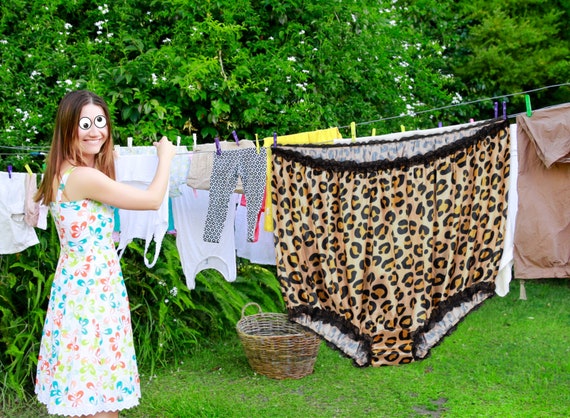 Giant Grand Mama Leopard Print Undies, Big Momma Undies, Funny