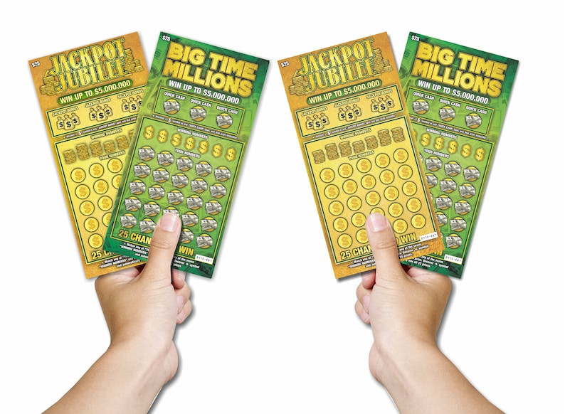 Prank Gag Fake Lottery Tickets 8 Total Tickets, 4 of Each Winning
