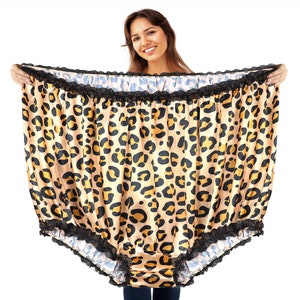 New Hot Funny Big Underwear Mama Undies Plus Size Granny Panties White  Elephant Joke Gift For Women Men