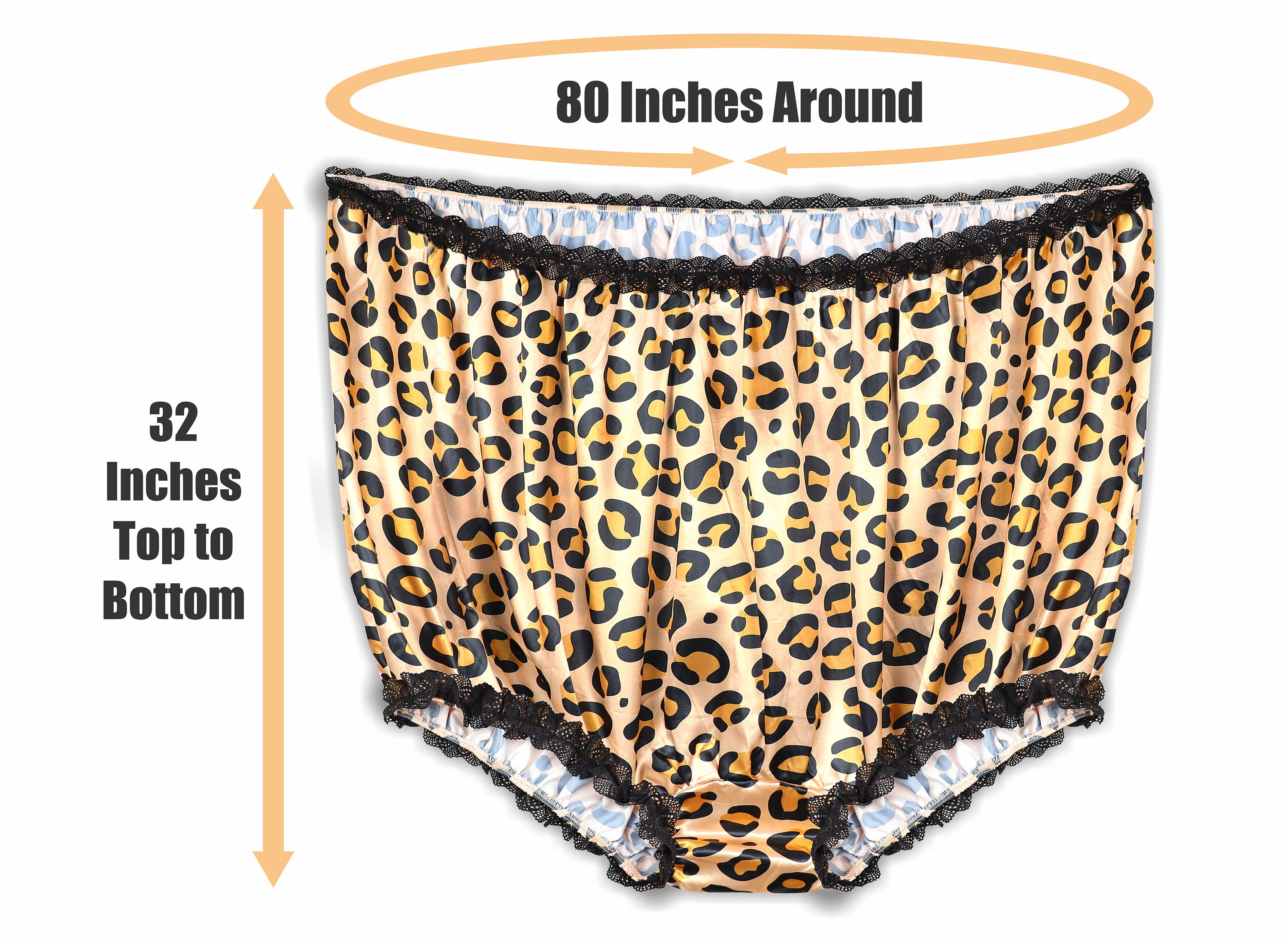 Funny Big Underwear Mama Undies Plus Size Granny Panties White Elephant  Joke Gift