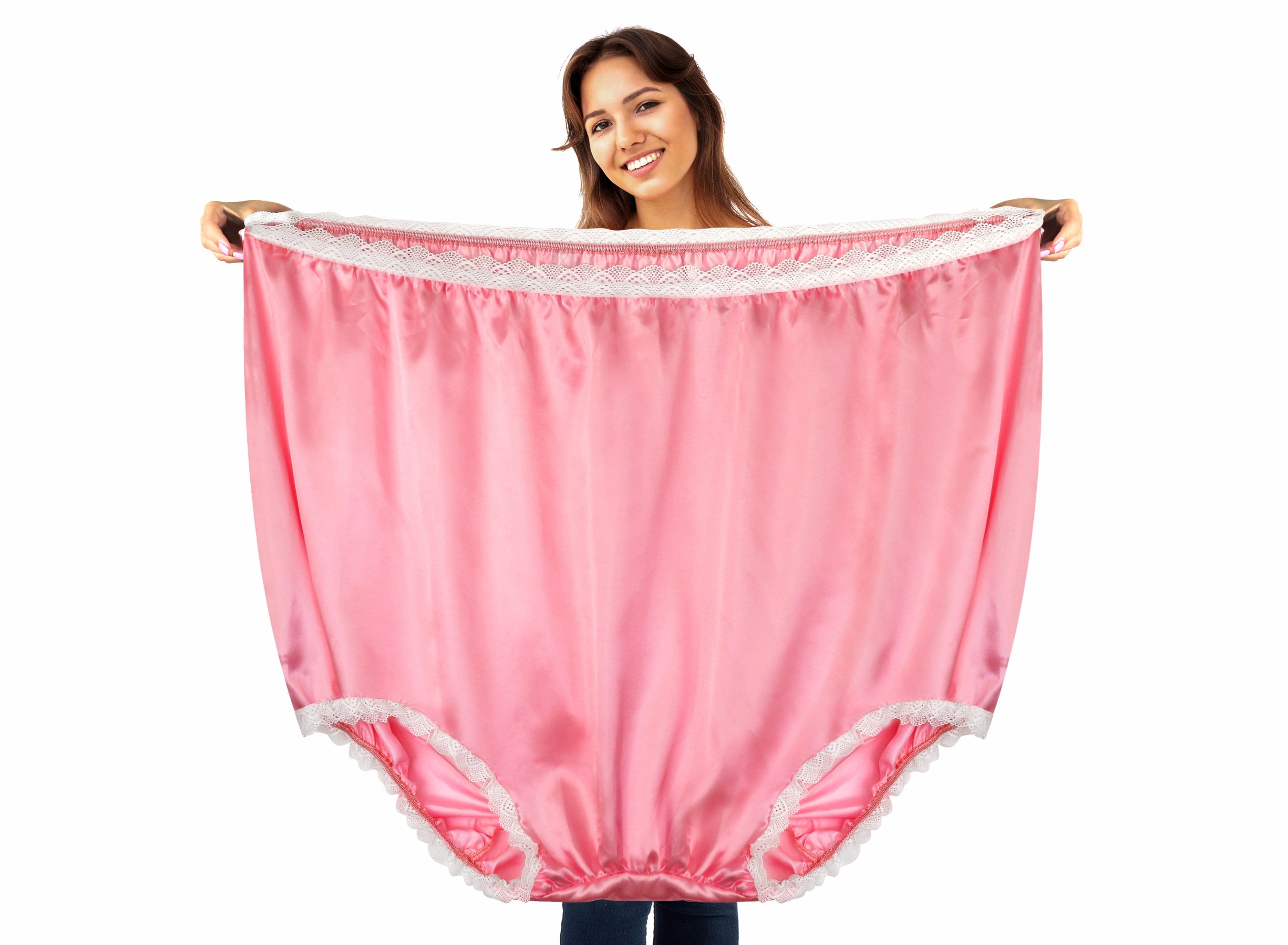 Funny Big Underwear Mama Undies Plus Size Granny Panties White Elephant  Joke Gift