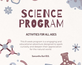 Afdrukbaar biologiecurriculum | 8 weken biologieprogramma voor kinderen | Wetenschapsactiviteiten, lessen en studiegidsen | Thuisonderwijs of gebruik in de klas