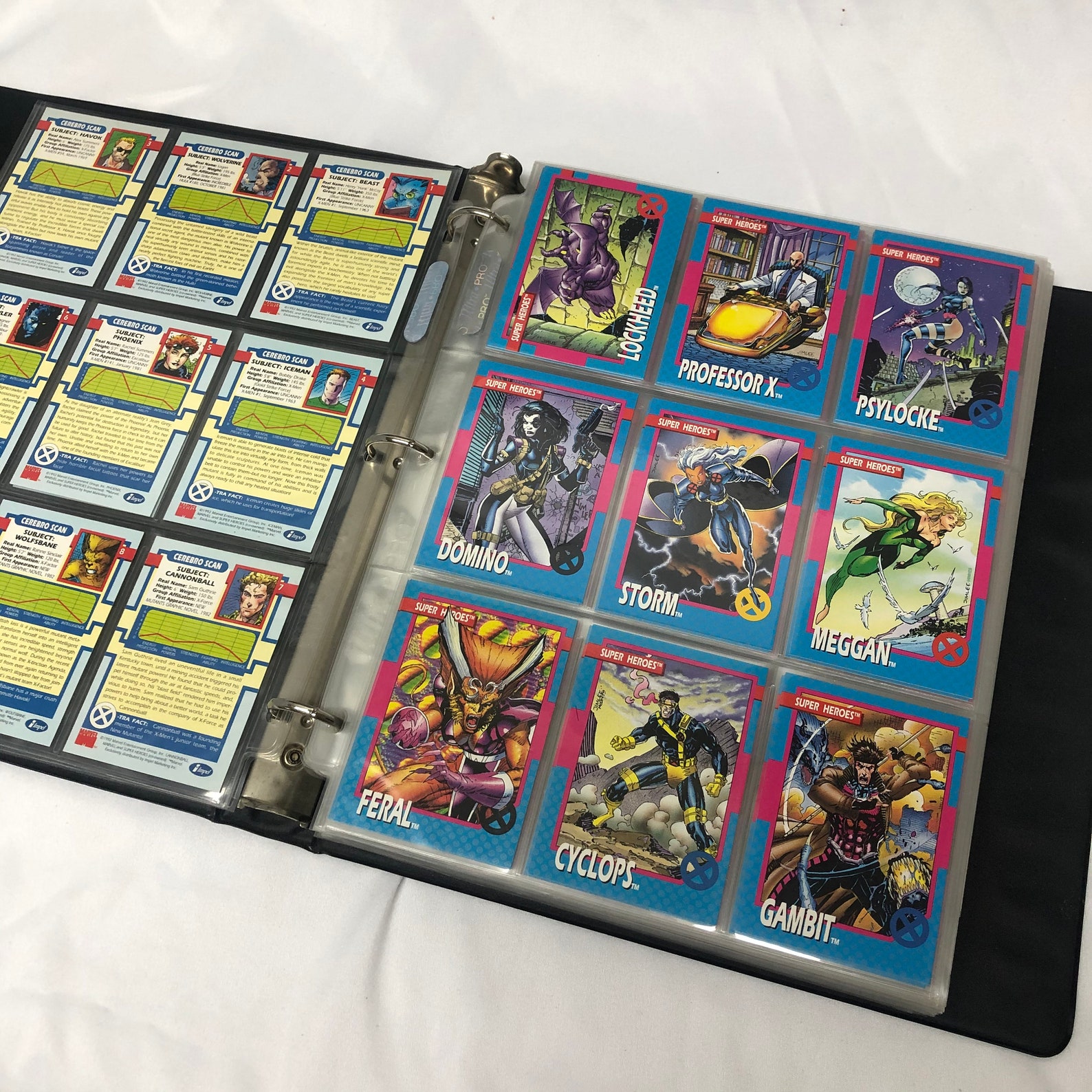 1992 the Uncanny Xmen Series 1 Trading Cards complete Base Set Etsy